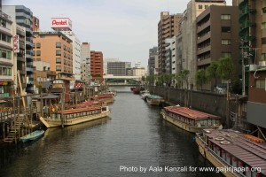 yakatabune on tokyo river