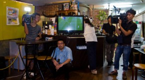 Jeux Olympiques 2012 : Japon vs France  – suis-je passé à la TV ?