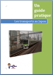 Couverture guide de transport au Japon et à Tokyo gratuit