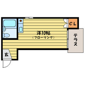 louer un logement au Japon - one room