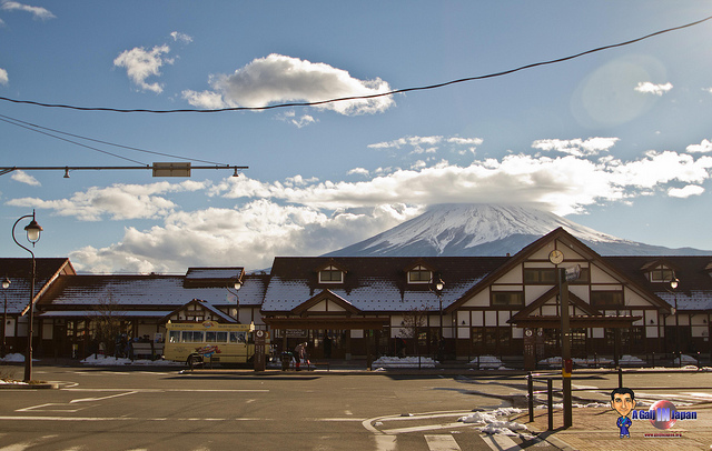 Mont Fuji - Kawaguchiko - station de train kawaguchiko