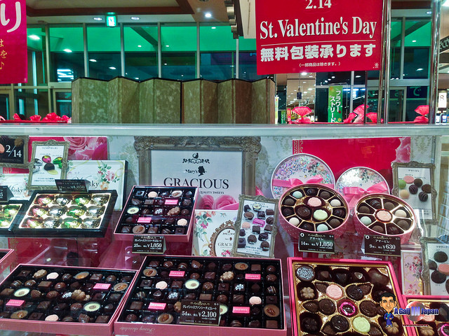 Saint Valentin au Japon chocolat