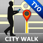 tokyo map and walks