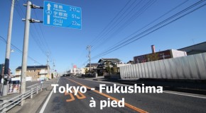 Tokyo – Fukushima à pied : premiers pas dans la région