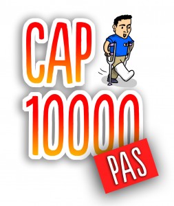 Cap 10000 pas au Japon logo